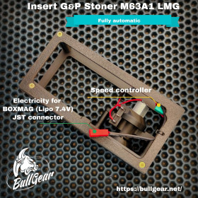G&P Stoner M63A1 LMG  (Insert BOXMAG) (automatic model)