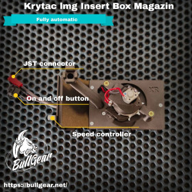 Krytac lmg Insert Box Magazin Bullgear  GEN2 