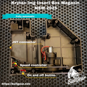 Krytac lmg Insert Box Magazin Bullgear  GEN2 