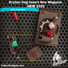 Krytac lmg Insert Box Magazin Bullgear  GEN2 