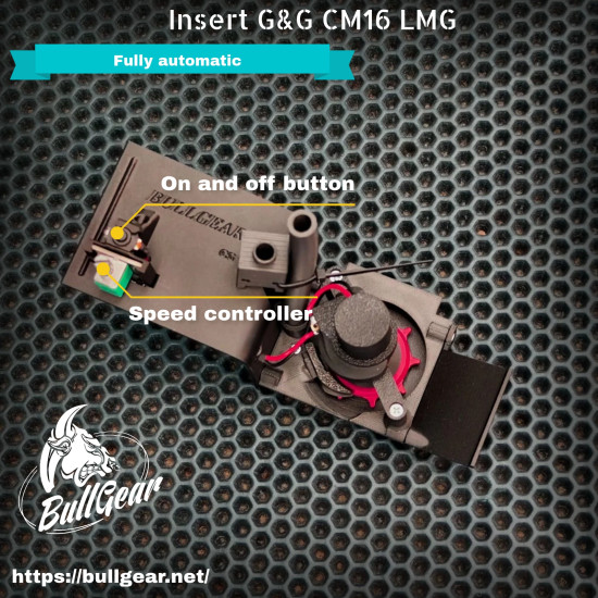 Automatic Insert G&G CM16 LMG (3500 Bbs)