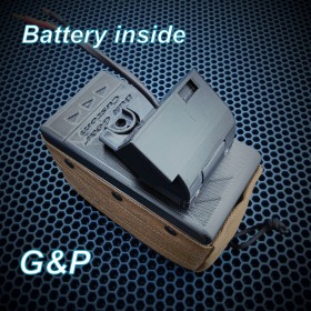 KIT Box Magazine G&P m249 Battery inside  ( 2100rd )